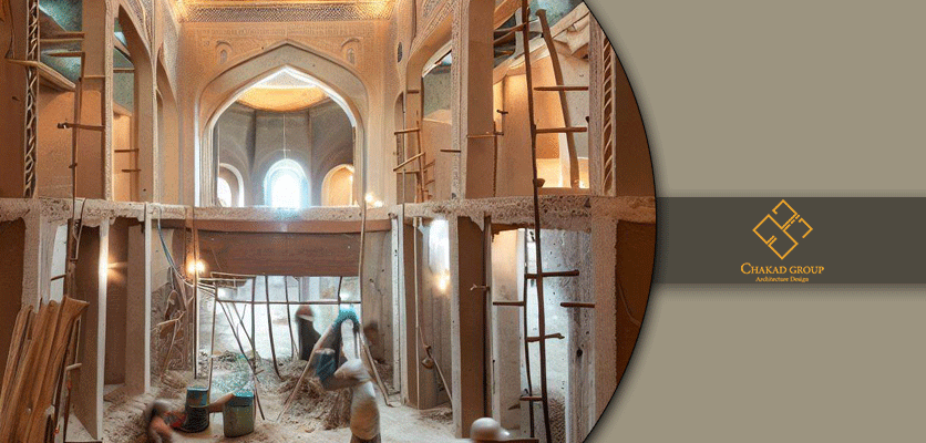 بازسازی خانه های ایرانی - بازسازی ساختمان های اداری