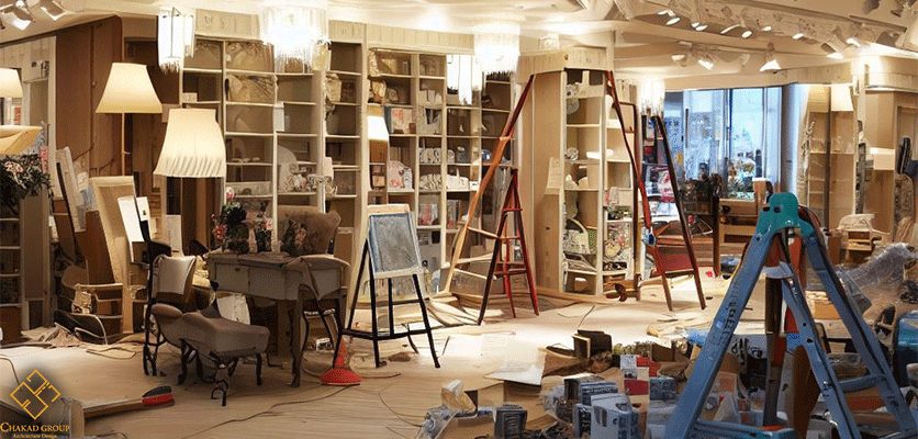 تغییر دکوراسیون فروشگاه - طراحی دکوراسیون مغازه