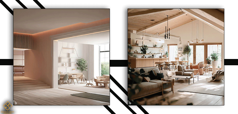 تفاوت سبک مینیمال و سبک اسکاندیناوی - طراحی داخلی مینیمال