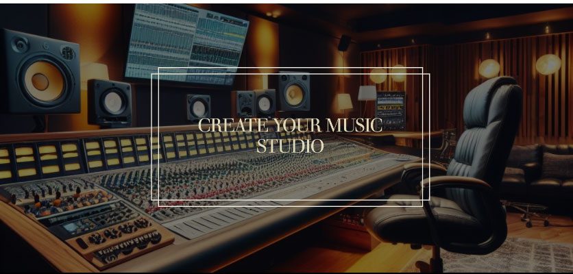 استودیوی موزیک خود را بسازید - دکوراسیون استودیو
