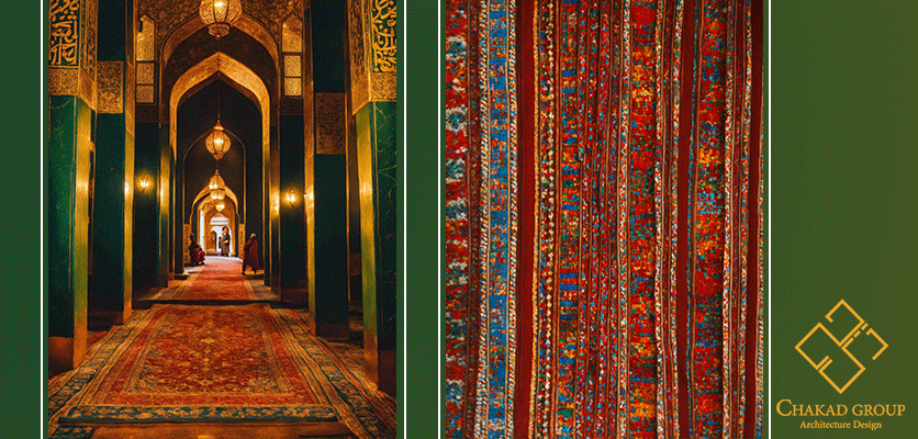 استفاده از فرش ایرانی - دکوراسیون داخلی ایران