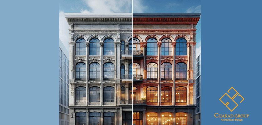 دلایل بازسازی - بازسازی نما ساختمان