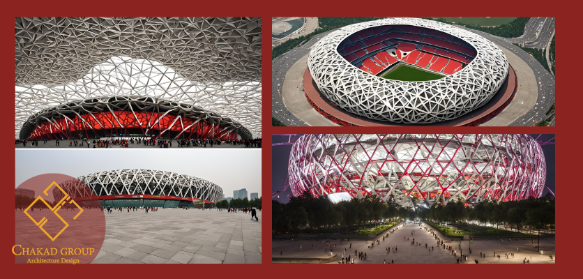استادیوم ملی پکن - معماری سنتی