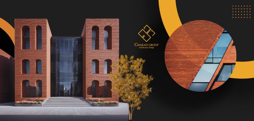 مزایای معماری با آجر - نمای آجری مدرن