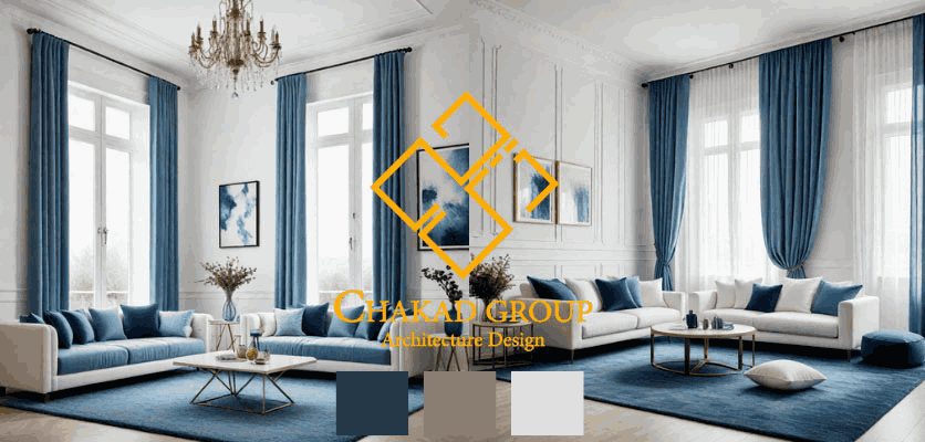 پالت رنگی - سبک همپتون