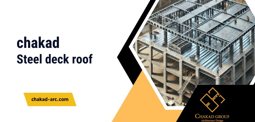 سقف فولادی مرکب 1 استفاده در ساختمان-سقف عرشه فولادی