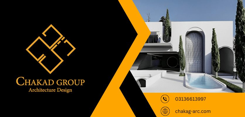 ترکیب معماری قدیم و جدید - ویلا ایرانی