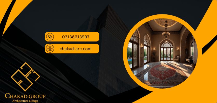 طراحی داخلی زیبا - ویلا ایرانی