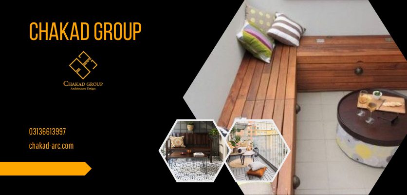 کوچک و کاربردی - دکوراسیون تراس