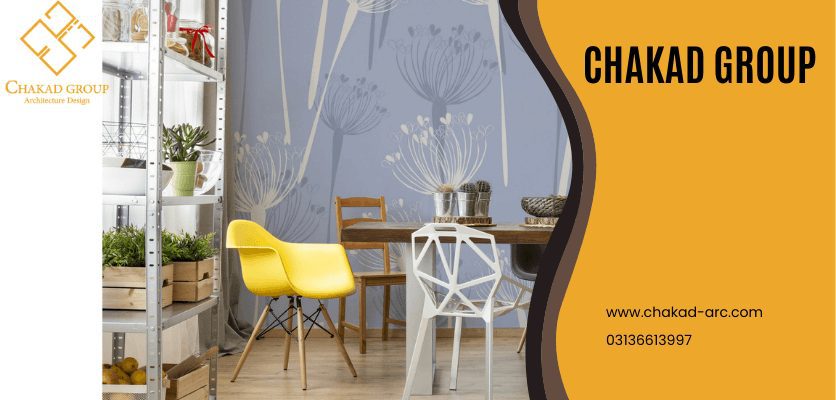 زیبا سازی فضا- ترمیم کاغذ دیواری