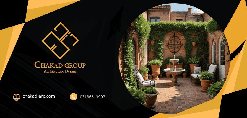 طراحی کلاسیک - انواع روف گاردن