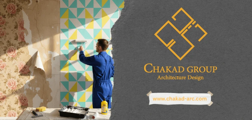 هزینه تغییر - تعویض کاغذ دیواری