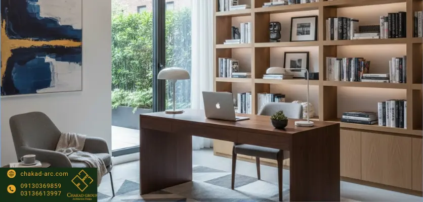 اتاق مطالعه - طراحی اتاق مطالعه