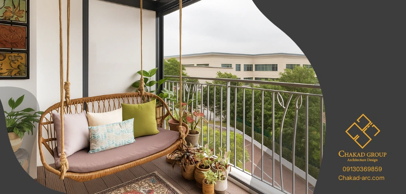 بالکن ویلا - انواع تراس ویلا