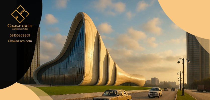 تکنولوژی و متریال - معماری سیال