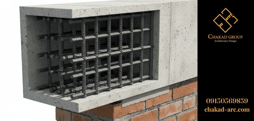 دیتیل اجرایی - نعل درگاه