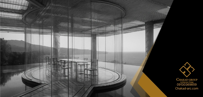 پیوستگی فضایی - معماری شفاف