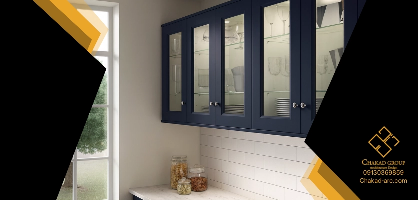 مواد سازنده و انتخاب شیشه - کابینت شیشه ای