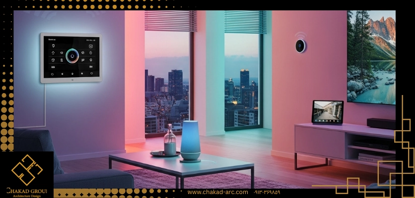 خانه هوشمند - طراحی تاسیسات ویلا