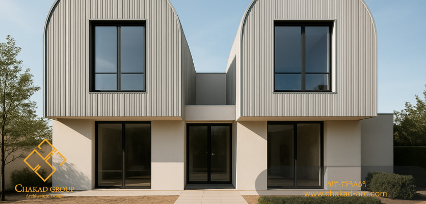 خانه دوپوسته - نمای دوپوسته