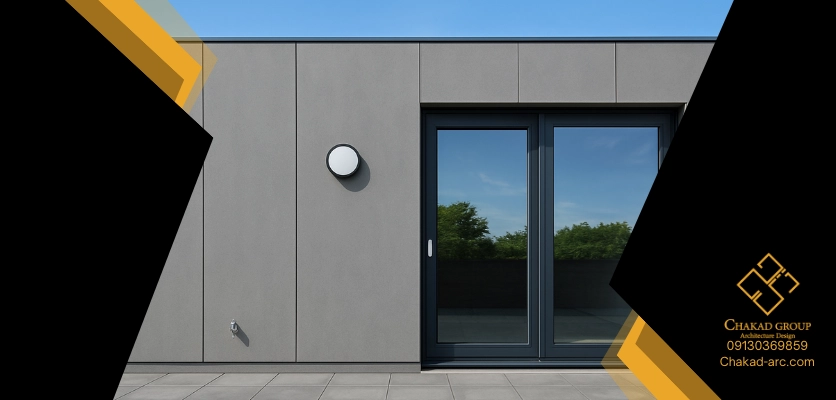 مرجع فنی طراحی - نمای سیمانی