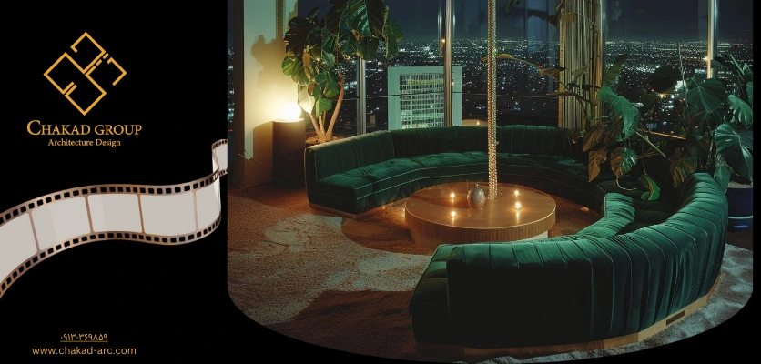 آپارتمان مدرن - دکوراسیون هالیوودی