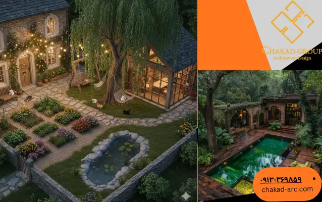 انواع حیاط - بازسازی حیاط خلوت